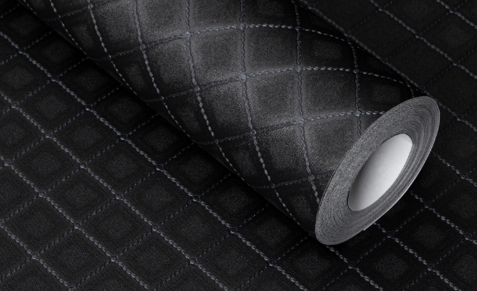 Black and silver